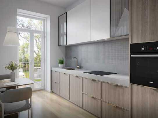 ++ Optimal fürs Home Office ++ 2-Raum-Wohnung - Balkon, Parkett, CAT-7-Verkabelung, Abstellraum uvm.
