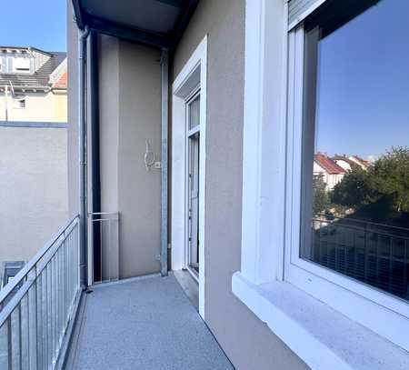 Erstbezug nach Sanierung mit Balkon: attraktive 3-Zimmer-Wohnung in Bruchsal