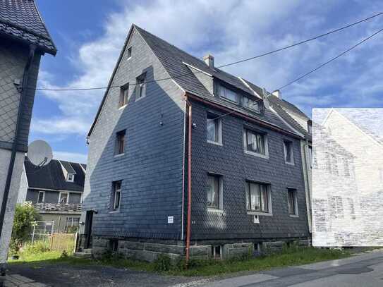 ÄrMeL HOCHkrempeln+Modernisieren & Gestalten in Steinheid am Rennsteig / FAMILIEN-Domizil mit 2-3 WE