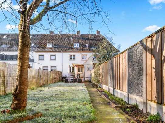 Gute Starterwohnung mit viel Volum: Reihenmittelhaus im Osten von Gronau