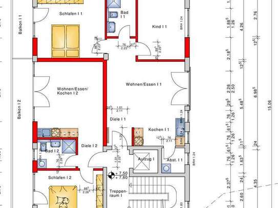 Provisionsfrei! Erstbezug! Exklusive Wohnung mit Balkon und Tageslichtbad in zentraler Lage - Worms