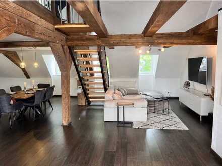 IMMO-LOVE Pöttmes: Traumhafte 3 ZKB Maisonettewohnung mit ca 118qm!