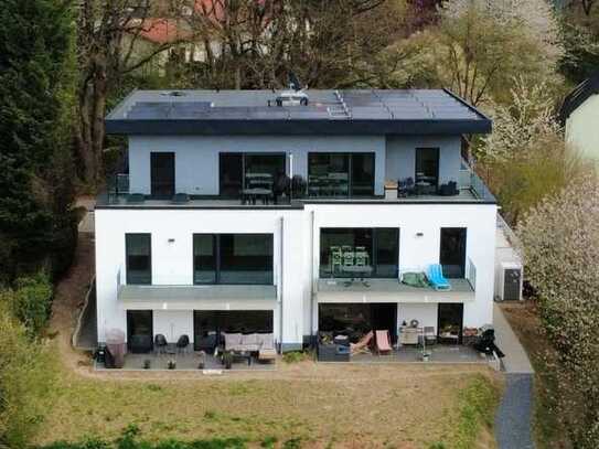 Geschmackvolle 4-Zimmer-Obergeschosswohnung mit gehobener Innenausstattung und Balkon
