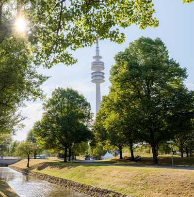 Direkt am Olympiapark! & Sofort Bezugsfrei! vollmöbliert