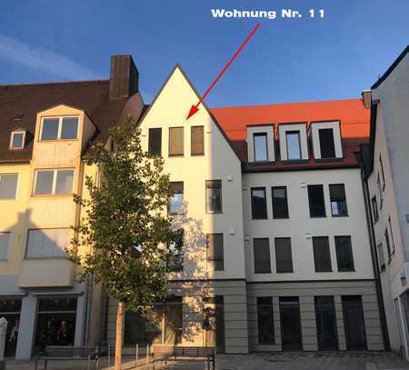 Stilvolle, neuwertige 2-Zimmer-Wohnung mit Einbauküche in Schrobenhausen Stadtmitte.