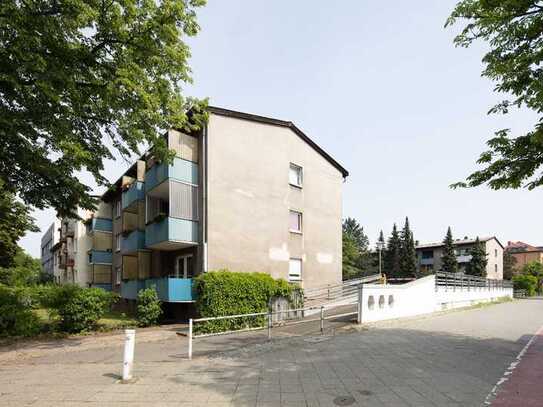 Freier Stellplatz auf dem Parkdeck