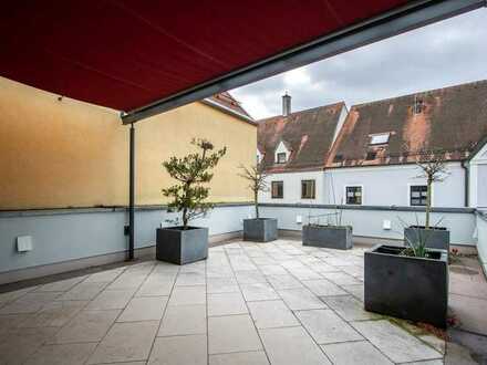 Über den Dächern der Innenstadt - Attraktive 4-Zimmer-Wohnung auf zwei Ebenen in Ingolstadt