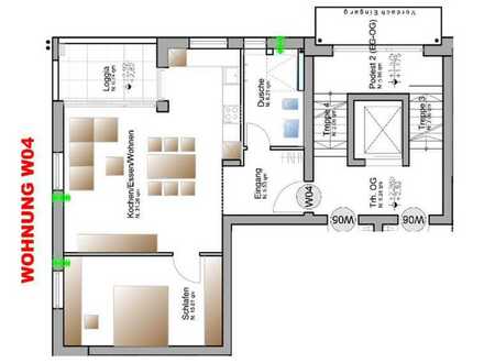 Neue schöne 2,5-Zimmer-Wohnung mit EBK im Nürtinger Zentrum