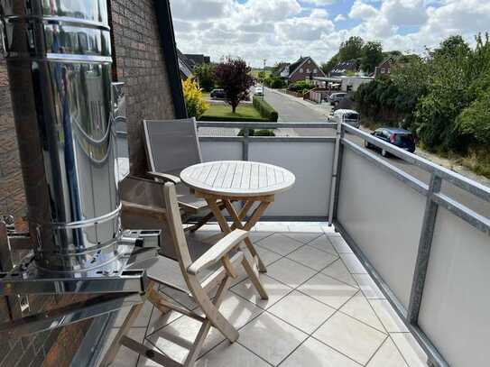 Eigentumswohnung Ferienwohnung bei Büsum Nordsee renoviert Balkon Stellplatz von Privat