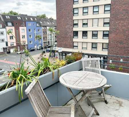 Ansprechende 2-Zimmer-DG-Wohnung mit Balkon in Mönchengladbach