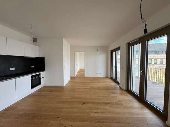 4-Zimmer Neubauwohnung mit eleganter Terasse