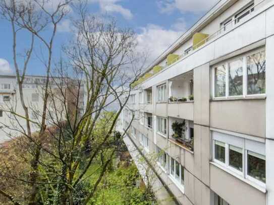 ILIEV IMMOBILIEN: Schön geschnittene & helle 2-Zimmerwohnung mit Westbalkon in MAXVORSTADT/PINAKOTHE