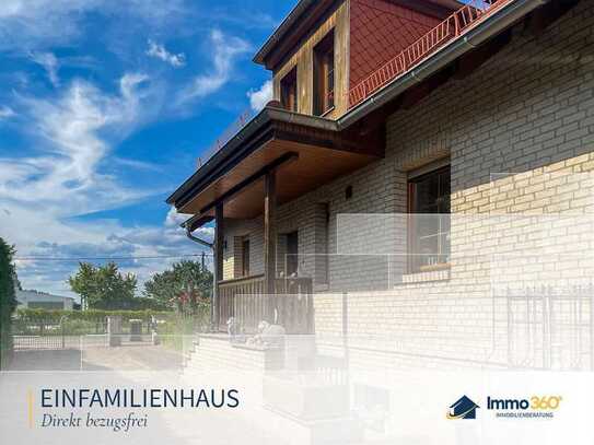 Bezugsfreies Einfamilienhaus mit Terrasse und Garten