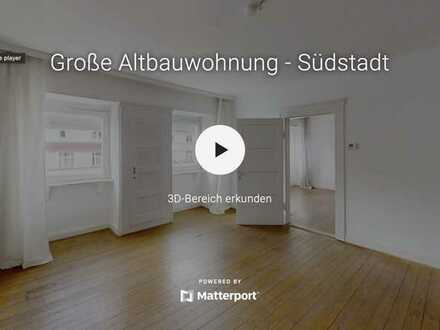 Altbauwohnung in der Südstadt mit Balkon + EBK