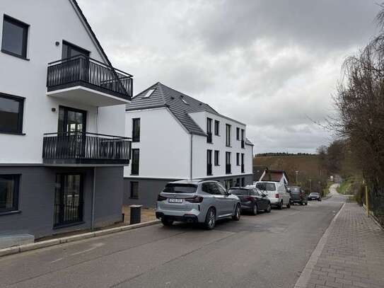 Neue, moderne und hochwertige 1-Zimmer-Wohnung mit Balkon und tollem Blick