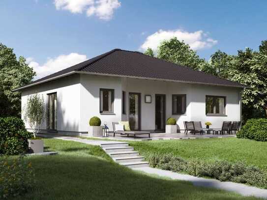 Individuell geplanter & massiver Bungalow von Kern-Haus!