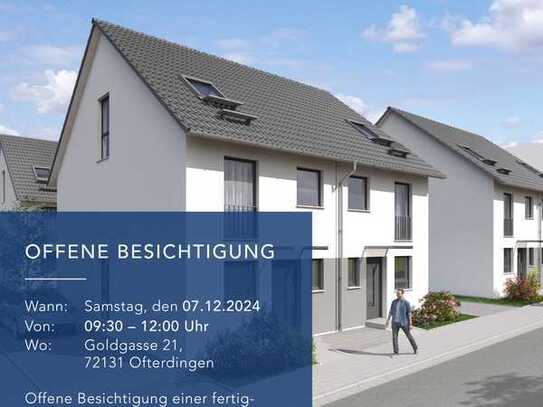 Offene Besichtigung am 07.12.24 in Ofterdingen von 9:30 - 12 Uhr!