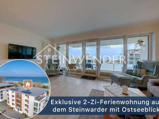 Exklusive 2-Zi-Ferienwohnung auf dem Steinwarder mit Ostseeblick und modernem Design