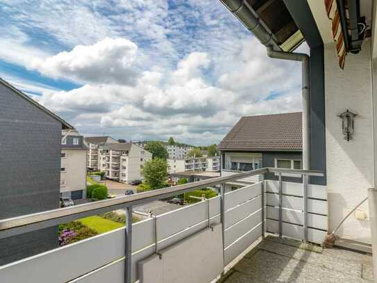 Schicke Eigentumswohnung mit Balkon und Garage in Wermelskirchen - Zentrum