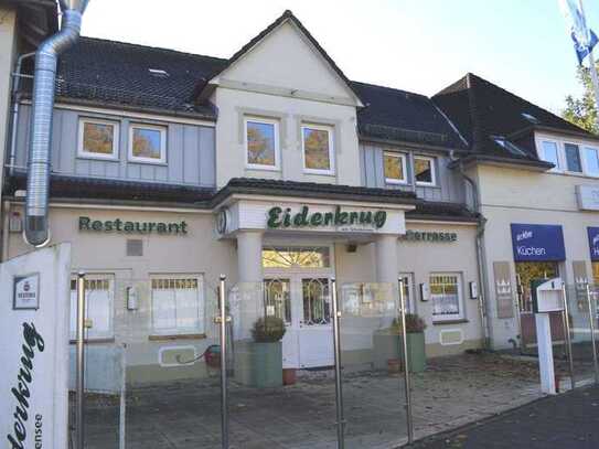 Traditionsgaststätte in bevorzugter Lage im Kieler Süden mit Blick auf den Schulensee