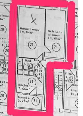 Gemütliche 2-Raum Wohnung mit Balkon in ruhiger Lage – Weimar-Schöndorf