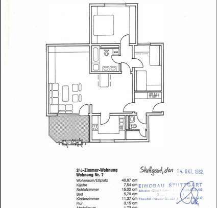 Geschmackvolle 3,5-Zimmer-Wohnung mit Balkon in Eislingen/Fils