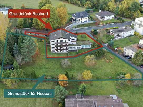 Baugrundstück für Geschosswohnungsbau und Doppelhausbebauung