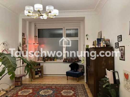 Tauschwohnung: 3 Zimmer Altbau Wohnung im Schillerlkiez (EG)