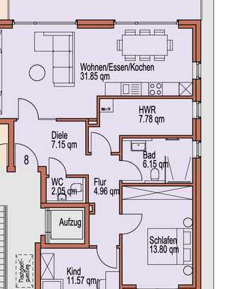 Erstbezug: Exklusive Penthousewohnung mit moderner Ausstattung und zwei Dachterrassen!