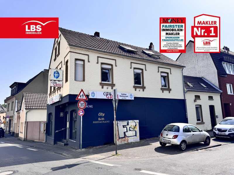 Zentral in Köln-Worringen! Kleines Wohn-u. Geschäftshaus!