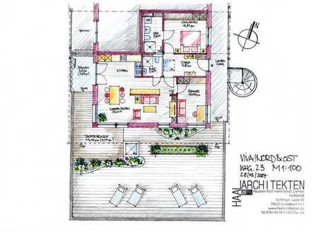 Leben im Viva!Karree - Erstbezug: 3 Zimmer in gemeinschaftlichem Holzbau