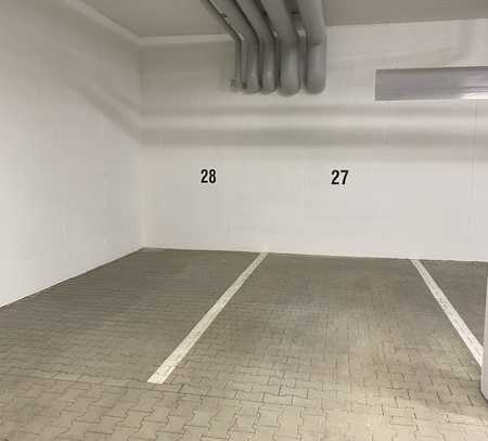 Tiefgaragenstellplatz in einer Privatgarage