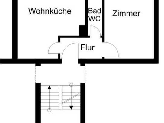 1 Zimmer-Wohnung in der Südstadt von Salzgitter-Bad