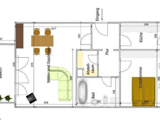 2,5 ZKBB ETW EBK Wohnung 67227 Frankenthal Schützenweg 63qm Balkon TG-Stellplatz