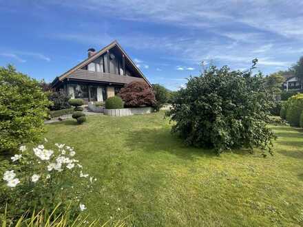 So will ich wohnen: Haus mit Blick in den Garten