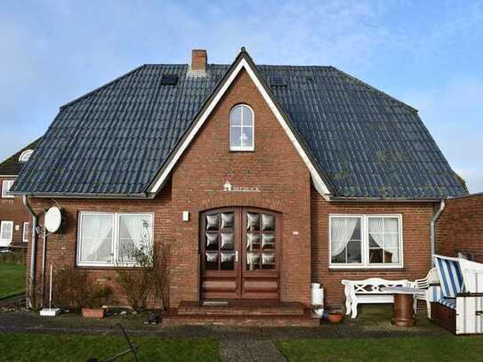 Wohnen auf der Hallig mit Blick auf das Wattenmeer