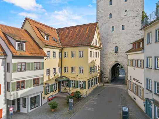 Im Herzen von Ravensburg -
Charmantes Stadthotel "Am Obertor" mit außergewöhnlichem Flair