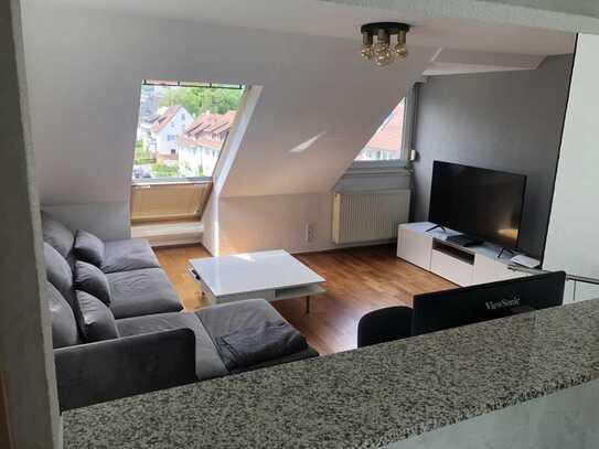 Teilmöblierte Elegante 2-Zimmer Single Wohnung Gehobene Ausstattung Daimler Nähe