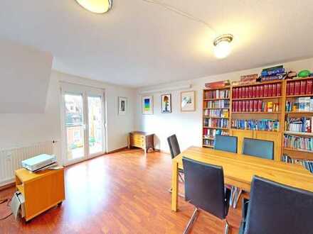 Zentral! Nähe Uniklinik! Vermietete 2 Zimmer DG 1+2 Maisonette mit Balkon und Stpl.!