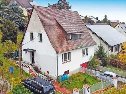 Leerstehendes Einfamilienhaus nahe Nürnberg
