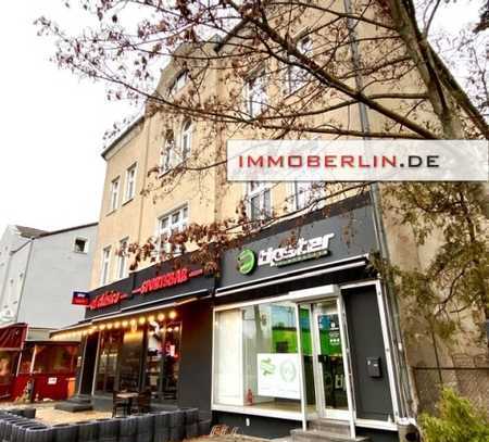 IMMOBERLIN.DE - Schönes Wohn-/Geschäftshaus + Remise mit Potential im Lichtenrader Zentrum