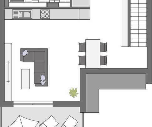 Attraktive Maisonette-Wohnung mit durchdachtem Grundriss