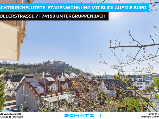 🏡Lichtdurchflutete Wohnung mit Burgblick I Balkon, Tiefgarage,...