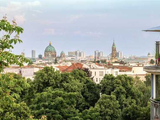 Berlin-Mitte: 1st row luxury PARKSIDE PENTHOUSE