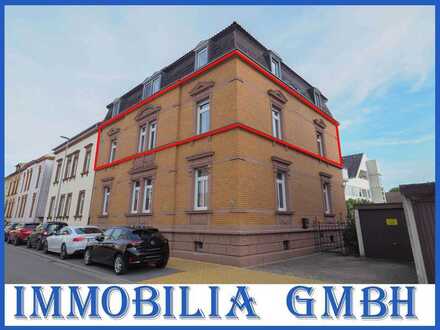 ALTBAUCHARME - Traumhafte 4-ZKB ETW mit Balkon/Garage/Garten in Zweibrücken-City
