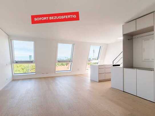 Jetzt besichtigen: Rooftop Flat mit privater Dachterrasse, mitten in Schwabing