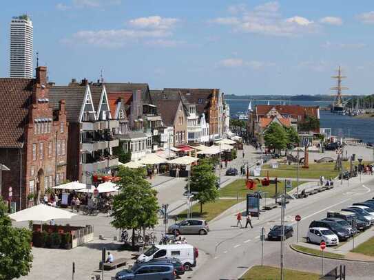 Helle Büro-/ Praxisfläche oder Ferienwohnung 90m² mit Traveblick in Zentraler-Lage von Travemünde