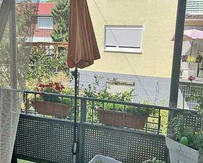 6603 - Ruhig gelegene 3-Zimmerwohnung mit Balkon und Garage in Wolfartsweier!