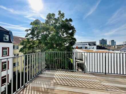 HELLERHOF - grün und zentral in Frankfurt | Neubau/Erstbezug|großer Balkon+ausgezeichneter Grundriss