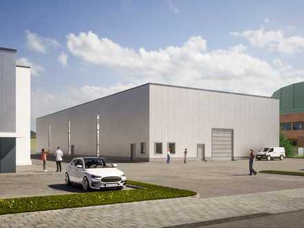 Neubau einer hochmodernen Industriehalle zur Vermietung